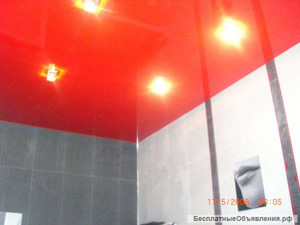 Натяжные и тканевые потолки,  дизайн интерьера