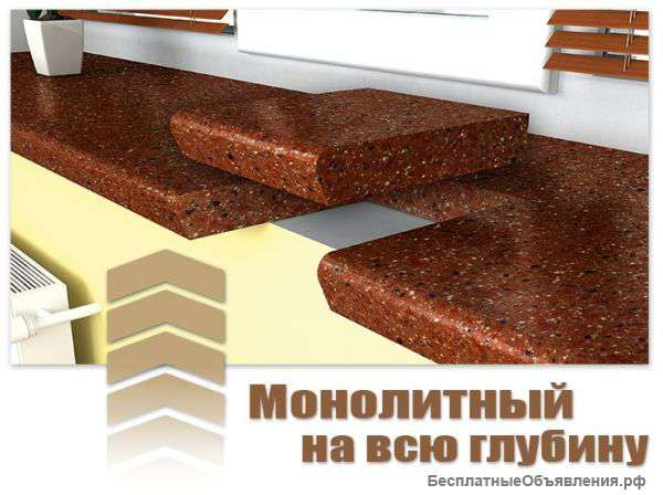Подоконники из искусственного камня Gralit