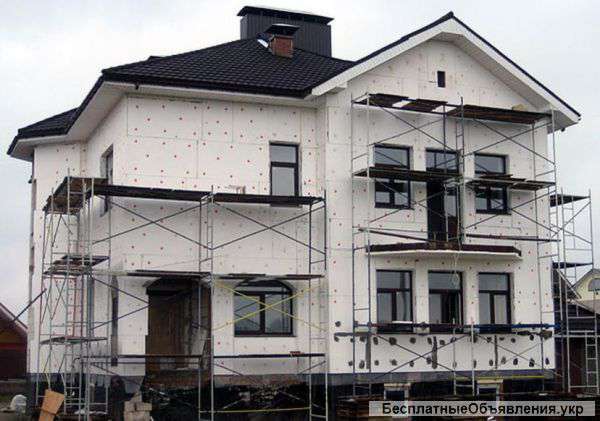 Рабочий на фасад