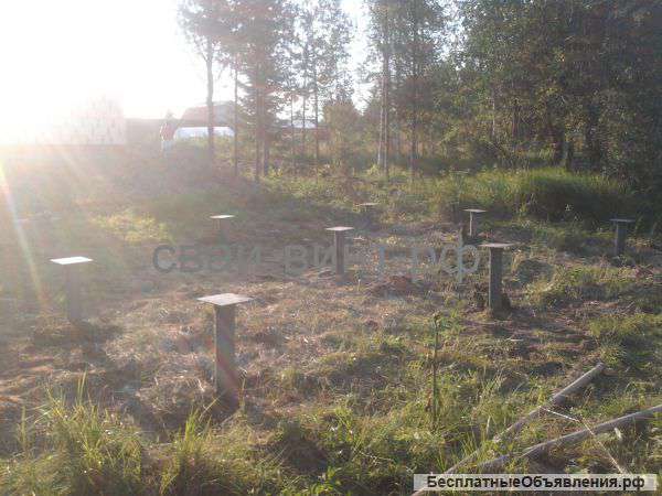 Винтовой фундамент 6 × 6 цена 28500 рублей