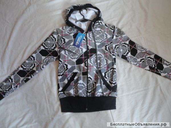 Толстовка новая размер 42 на 10-12 лет