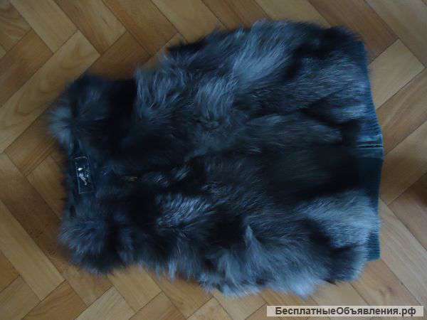 Меховой жилет