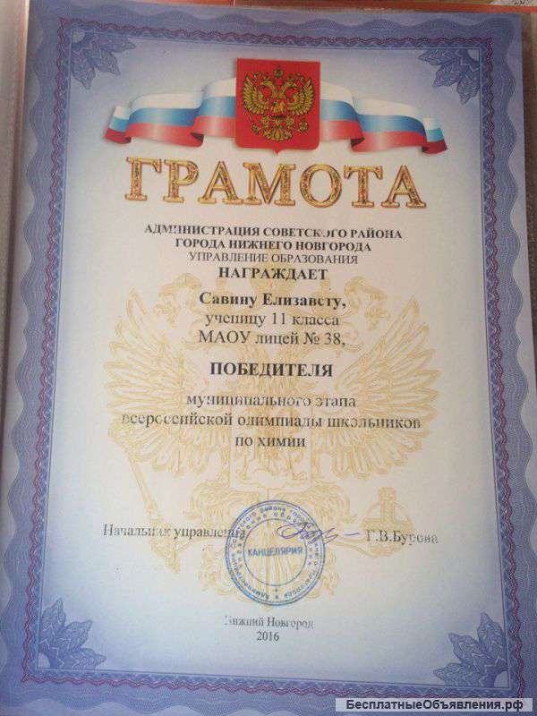 Подготовка к ЕГЭ и ДВИ по химии