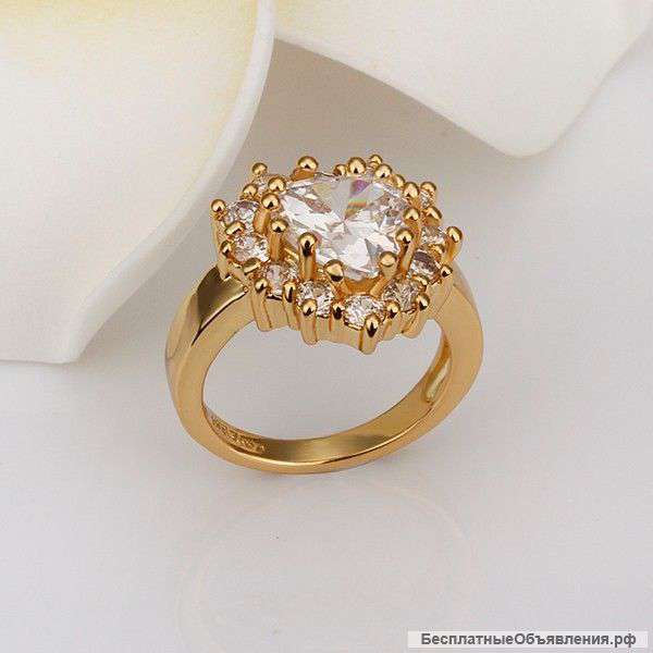 Кольцо Luxury Heart