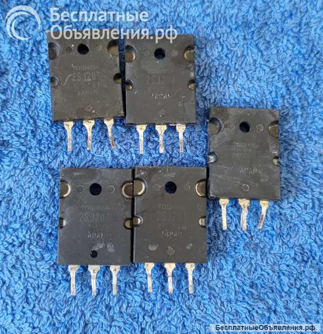 2SJ201 Y(J201 Y), Toshiba, JAPAN, 150W, 200V, 12A, Rds - 0.2 Ohm, TO-3PBL оригинальный НОВЫЙ