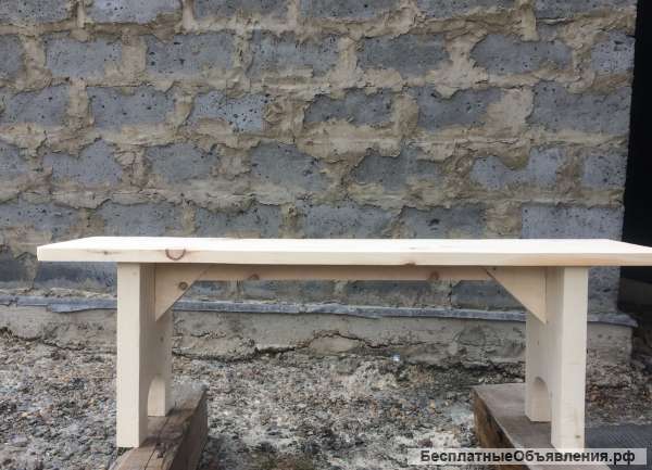 Лавка деревянная