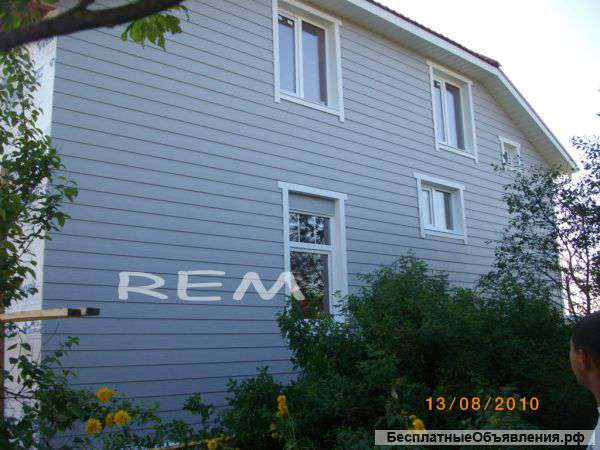 Отделка сайдингом Утепление домов