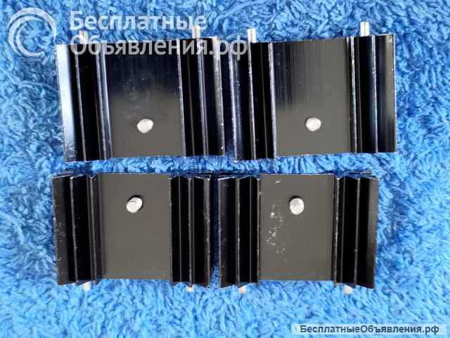 Радиаторы для корпуса TO-220 ЭФФЕКТИВНОЕ охлаждение чёрный оригинальный НОВЫЙ