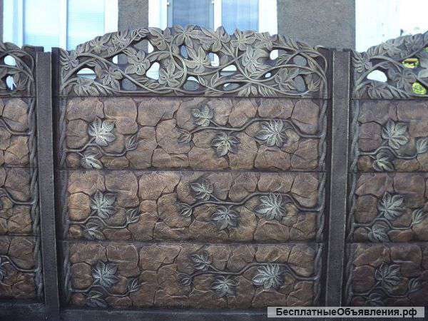 Формы для заборов