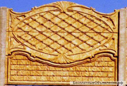 Формы для заборов