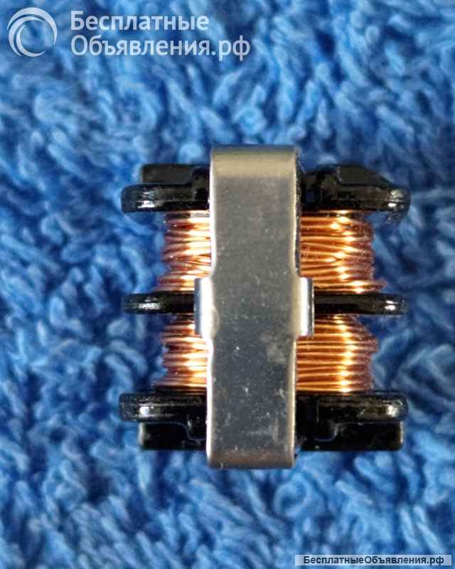 S0R5A502K10.5L, дроссель синфазный 5мГн 0.5А UU10.5 UF10.5 17x16 mm (10x13 mm выводы) новый
