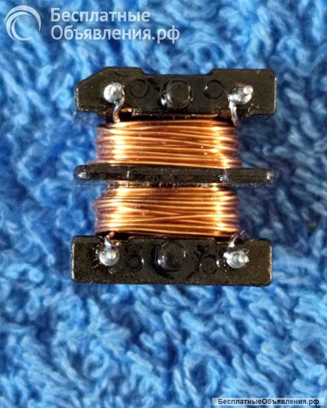 S0R5A502K10.5L, дроссель синфазный 5мГн 0.5А UU10.5 UF10.5 17x16 mm (10x13 mm выводы) новый