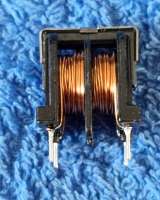 S0R5A502K10.5L, дроссель синфазный 5мГн 0.5А UU10.5 UF10.5 17x16 mm (10x13 mm выводы) новый