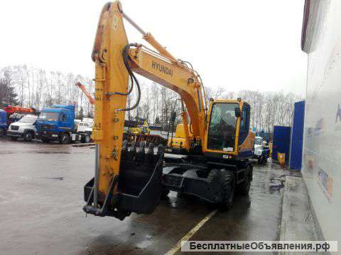 Экскаватор колесный HYUNDAI R180W-9S 2013