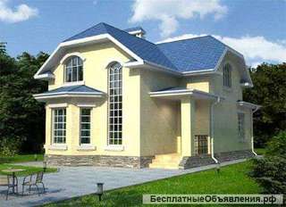 Кирпичный коттедж 9 х 14. Площадью: 114 м2