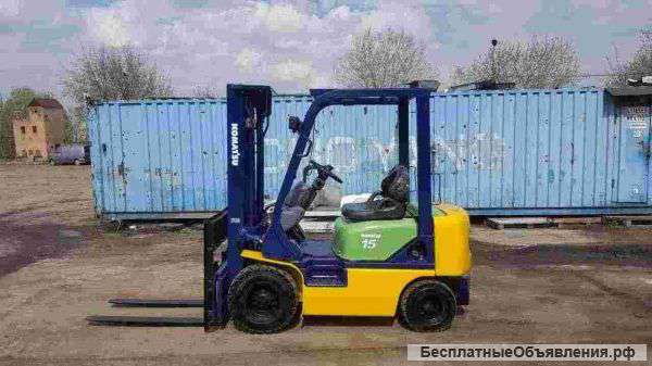 Погрузчик вилочный дизель Komatsu FD15