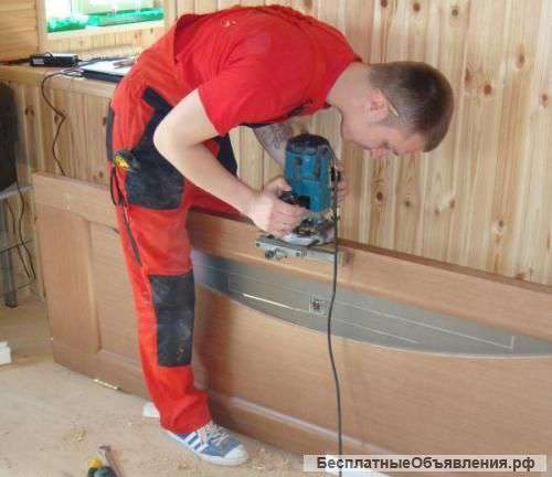 Установка межкомнатных дверей