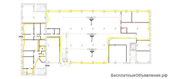 Складское помещение и офисы  1200м
