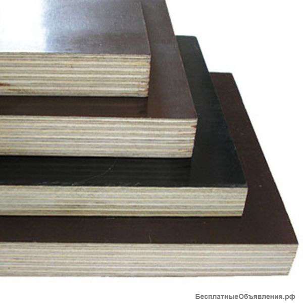 Фанера ламинированная 18-21мм