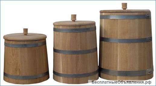 Кадка дуб, осина, липа