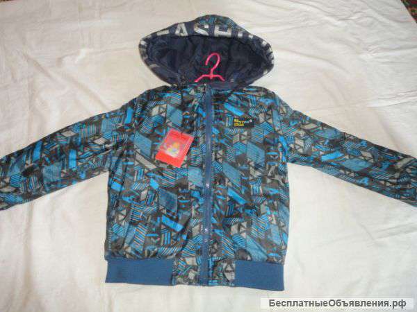 Курточка ветровка двухсторонняя новая на 3 – 4 года
