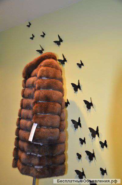 Шуба из русского соболя