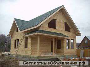 Дома, бани из бруса