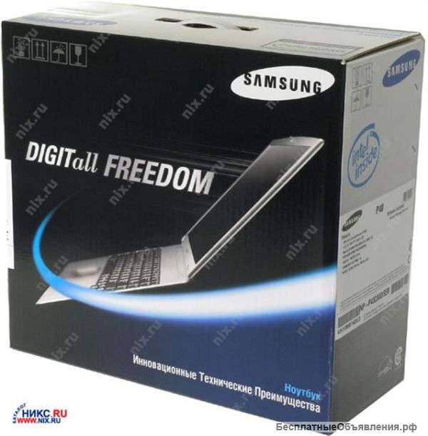 Ноутбук Samsung X06 1400 Mhz 512 ram 80hdd 14.1" dvd-cdrw cr usb lan wi-fi Хор. сост.
