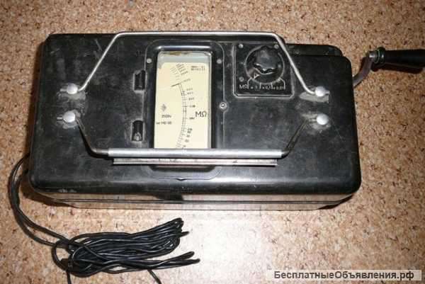 Мегаомметр М1101М 1000V
