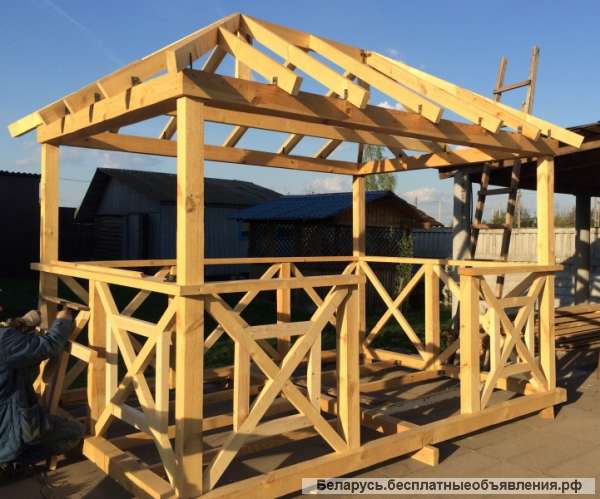 Беседка под ключ АУКЦИОН