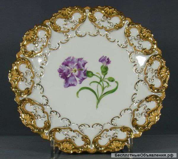 Тарелка Мейсен (Meissen) Фарфор, Оригинал Германия