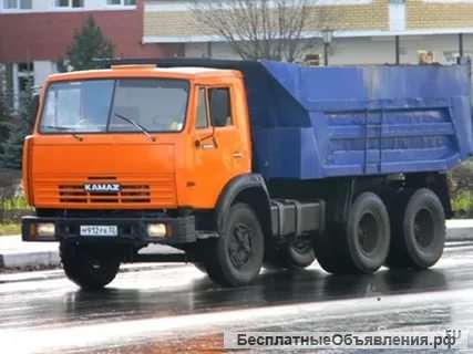 Доставка песка, щебня, чернозема