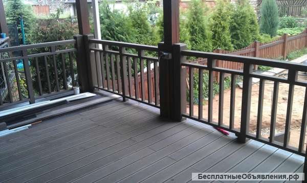 Перила из пластика