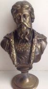 Бронзовый бюст "Всеволод 3" Ф.Шопенъ 1968г