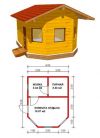 5) Баня 4*5 м. Под усадку. На ленточном фундаменте