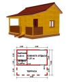 11) Баня 5*6 м. Под усадку. На ленточном фундаменте