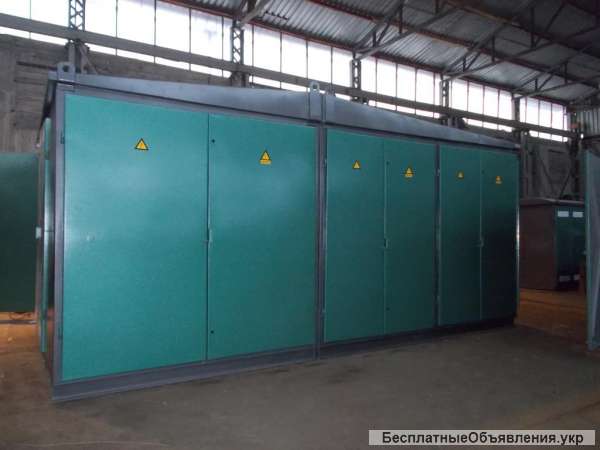 Комплектні трансформаторні підстанції для міських мреж КТПММ і 2КТПММ 100-1000/10(6)/0,4 кВА