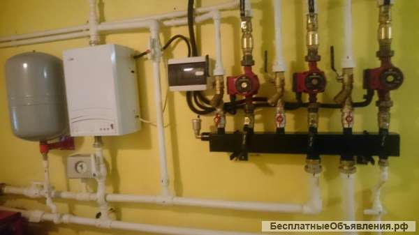 Ремонт газовых котлов. Монтаж.