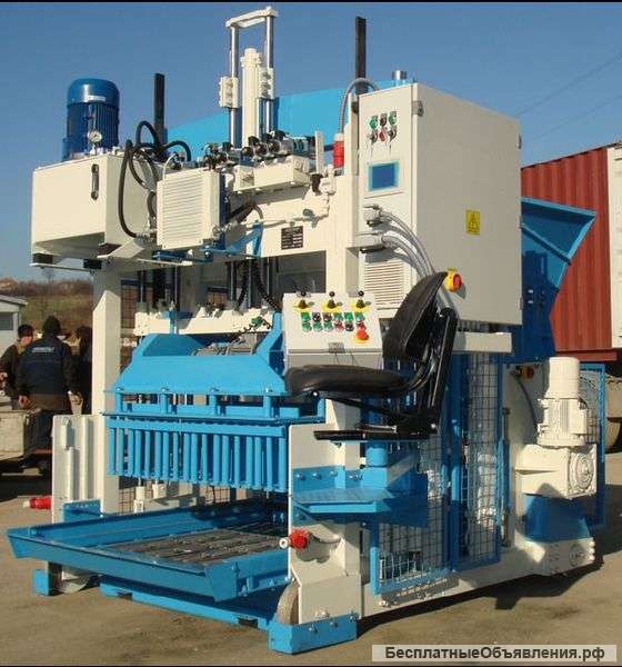 Вибропрессы для производства блоков, тротуарной плитки, бордюров