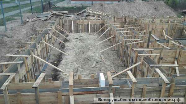 Ленточные фундаменты любой сложности