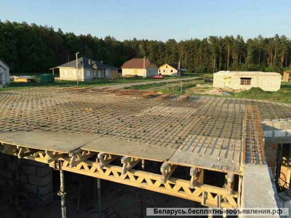 Монолитная плита перекрытия