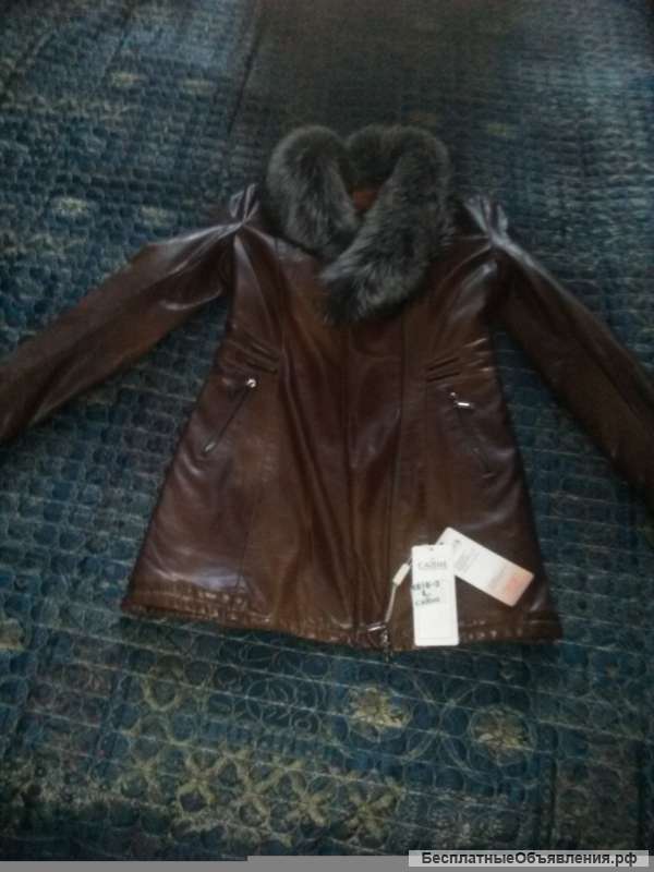 КУРТКА искусственная кожа ДЕМИСЕЗОННАЯ
