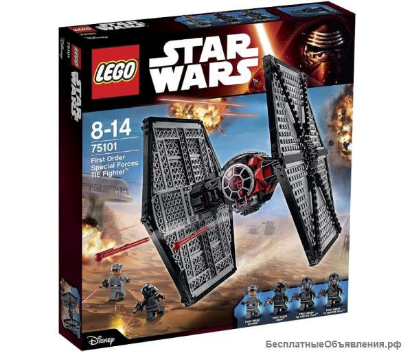 Lego Star Wars Истребитель особых войск Первого Ордена 75101