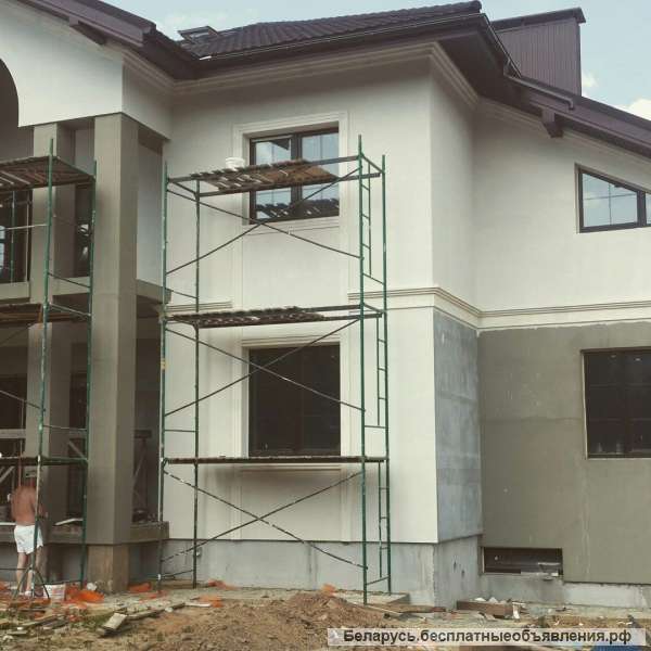 Декоративная штукатурка фасадов