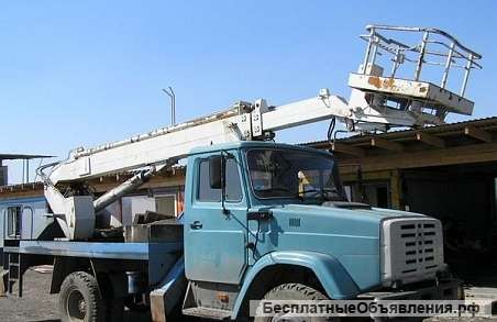 Аренда автовышки ЗИЛ стрела 18 м