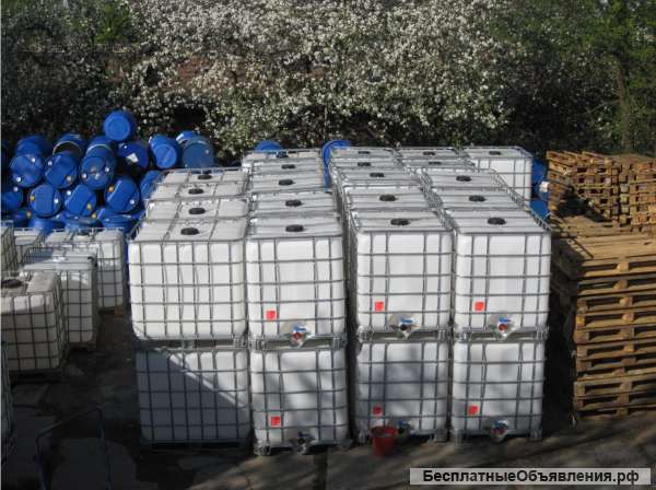 Пустой и готовый еврокуб с объемом в 1200 литров б/у