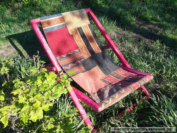 Шезлонг для дачи, приусадебного участка, пляжа