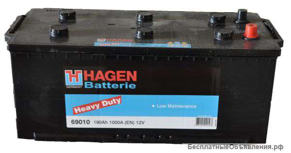 Aккумуляторы Hagen 190 Ah