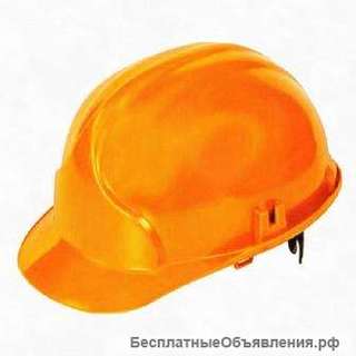 Каска строительная Лидер (оранжевая)