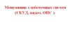 Монтажник слаботочных систем (ОПС, СКУД, видео)